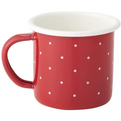 SKATER ENAMEL MUG 380ML CASMINE RED