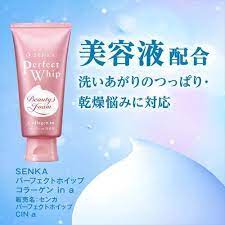 Shiseido Senka Perfect Whip Foaming Cleanser Collagen In 120g