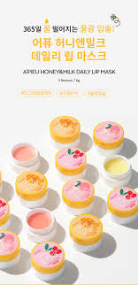 A'PIEU HONEY&MILK DAILY LIP MASK 6G - 2 SCENTS