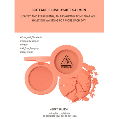 3CE FACE BLUSH ## SOFT SALMON