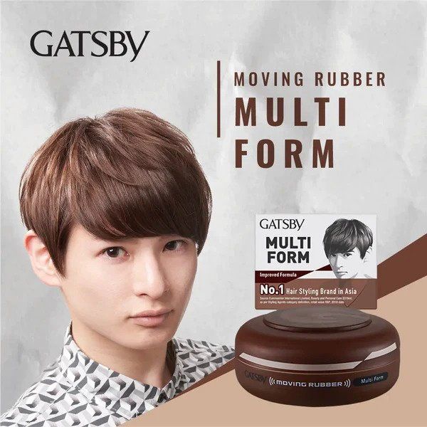 GATSBY Moving Rubber Multi Form 80g