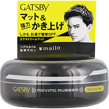 MANDOM GATSBY MOVING RUBBER HAIRWAX 80G - 7 TYPES