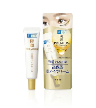 ROHTO HADA LABO GOKUJUN PREMIUM HYALURONIC EYE CREAM 20G