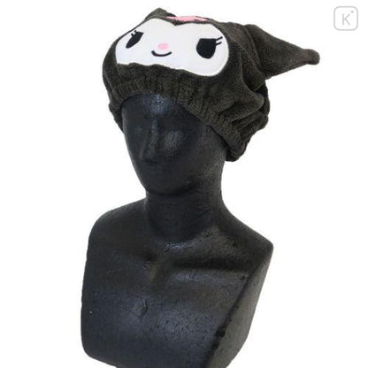 Sanrio Quick Dry Towel Hair Cap - Kuromi