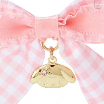 Sanrio Ribbon Hair Tie - My Melody / Gingham