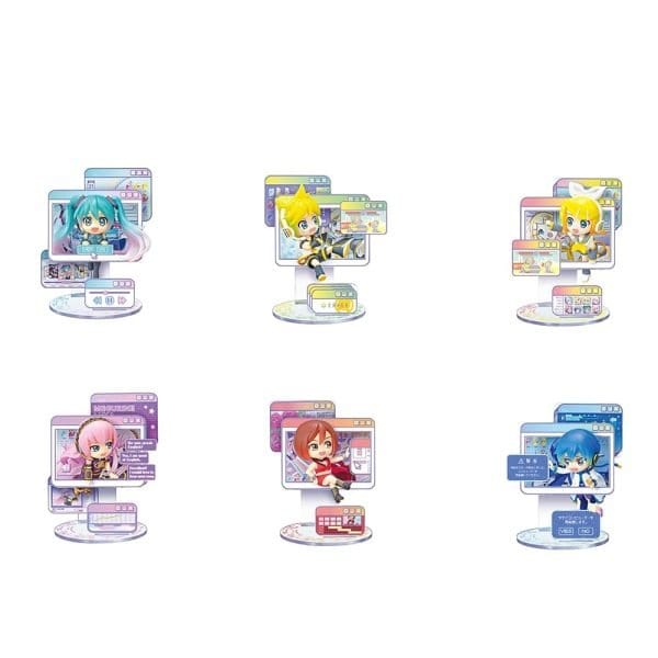 RE-MENT HATSUNE MIKU WINDOW FIGURE COLLECTION 1PC