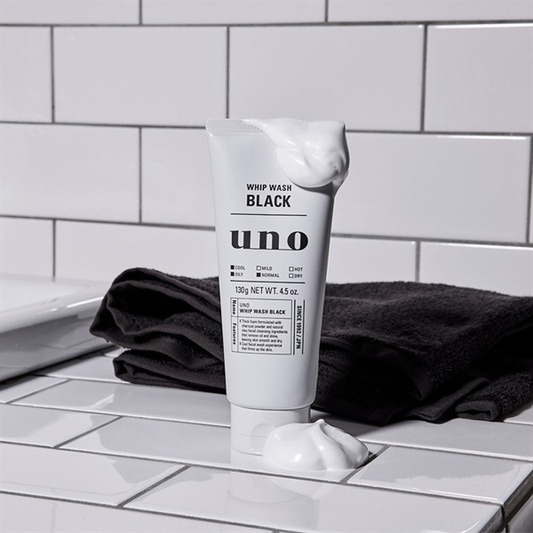 Shiseido Uno Whip Wash Black 130g