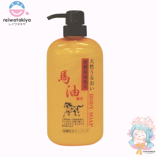 JUN COSMETIC HORSE OIL BODY SOAP 600ML