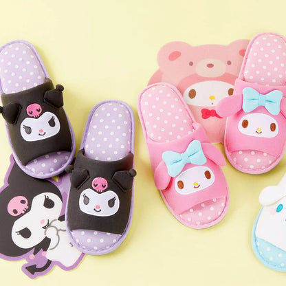 SANRIO CHARACTER ROOM KID SLIPPERS - 2 STYLE