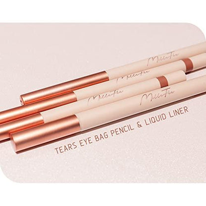 MilleFee Tears Eye Bag Pencil (041 Shine Moon Silver)