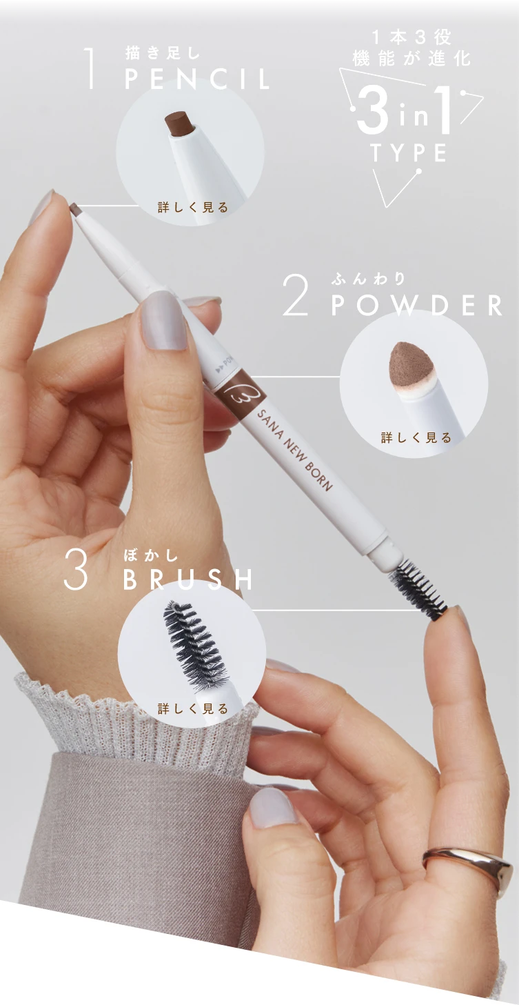 SANA NEWBORN PERFECT EYEBROW - 5 COLOURS