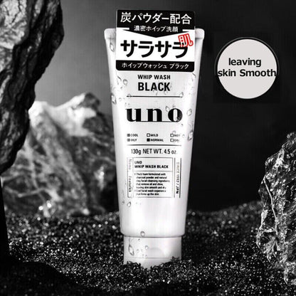 Shiseido Uno Whip Wash Black 130g