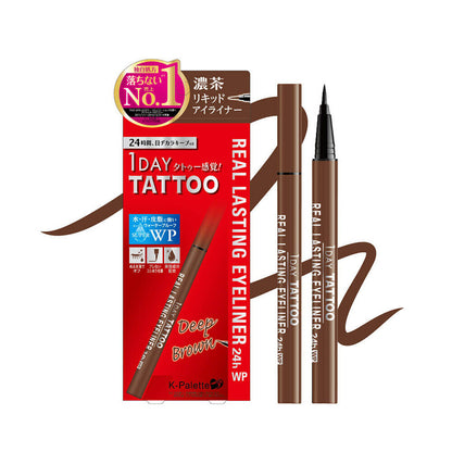 K-PALETTE Real Lasting Eyeliner 24H - Dark Brown by for Women - 0.018 oz Eyeliner