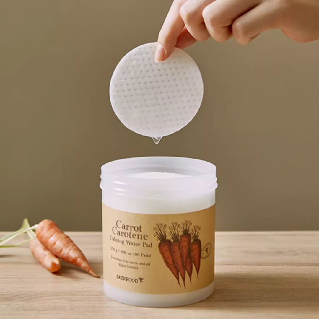 SKINFOOD  CARROT CAROTENE CALMING WATER PAD