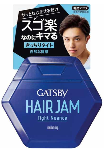 MANDOM GATSBY MEN'S HAIR STYLING HAIR JAM 110ML - 5 TYPES