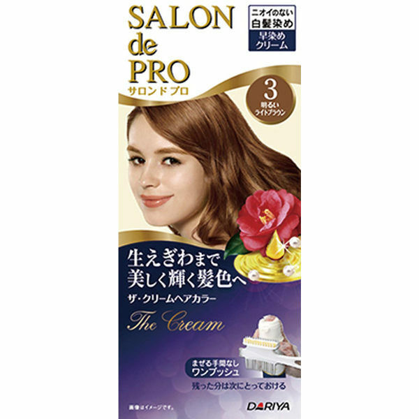 DARIYA SALON DE PRO THE CREAM HAIR COLOR FOR GRAY HAIR 100G - 4 COLOURS