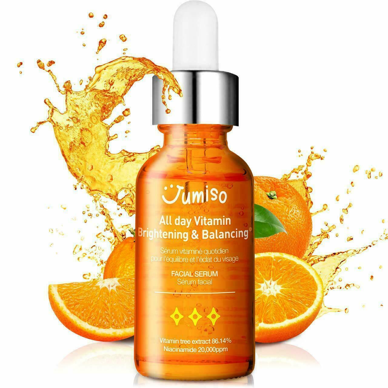 JUMISO ALL DAY VITAMIN BRIGHTENING & BALANCING FACIAL SERUM 30ML