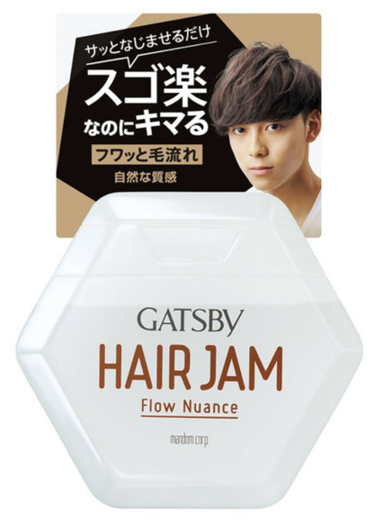 MANDOM GATSBY MEN'S HAIR STYLING HAIR JAM 110ML - 5 TYPES