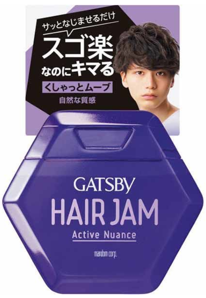 MANDOM GATSBY MEN'S HAIR STYLING HAIR JAM 110ML - 5 TYPES