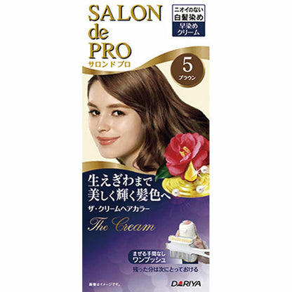 DARIYA SALON DE PRO THE CREAM HAIR COLOR FOR GRAY HAIR 100G - 4 COLOURS