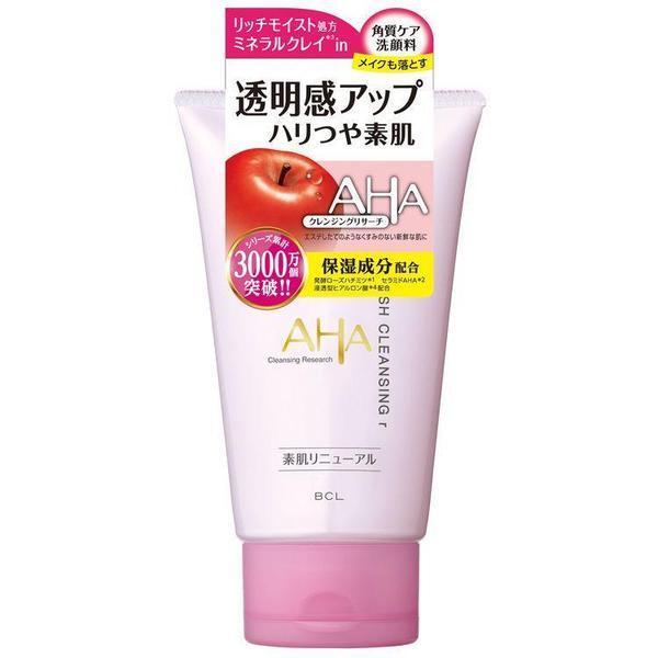 BCL AHA CLEANSING RESEARCH WASH CLEANSING 125G - 6 TYPES