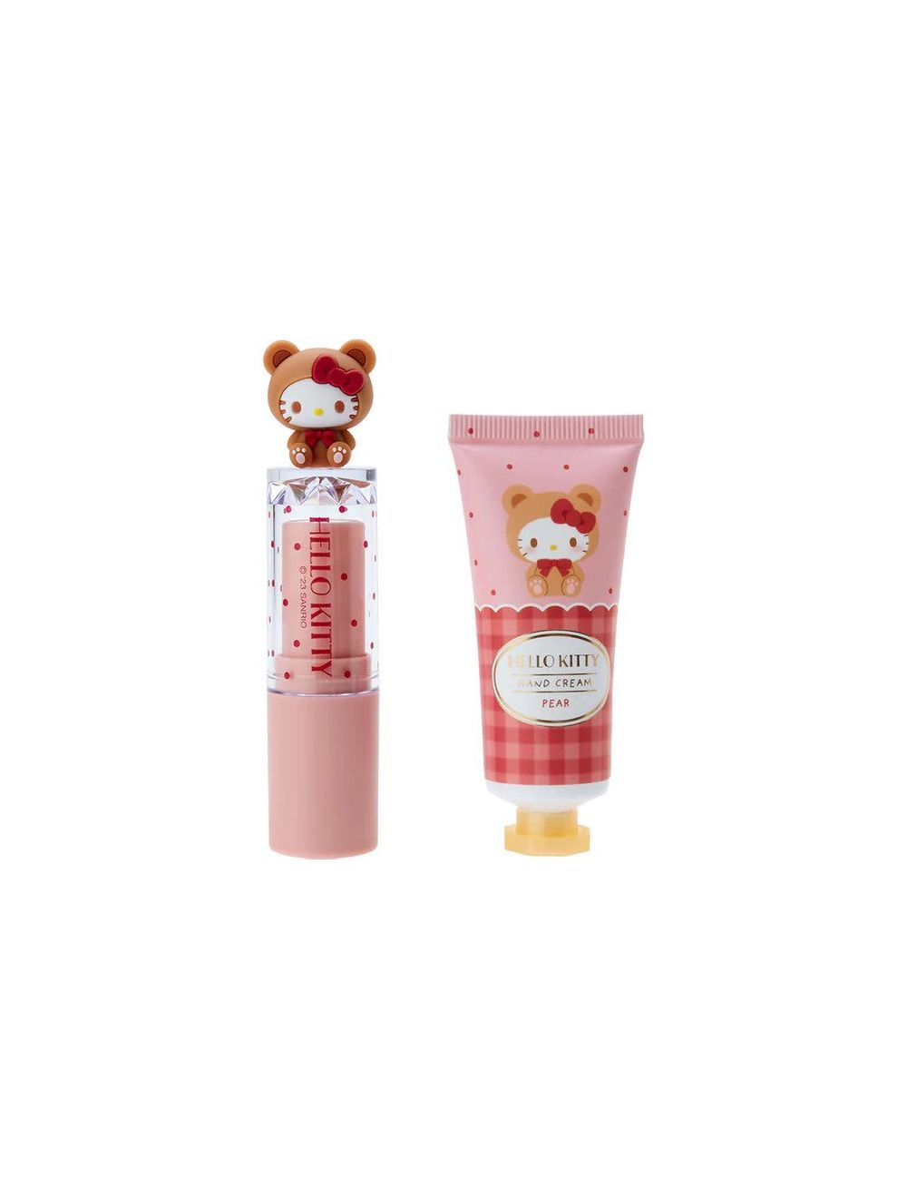 Sanrio Lip and Hand Care Set Hello Kitty