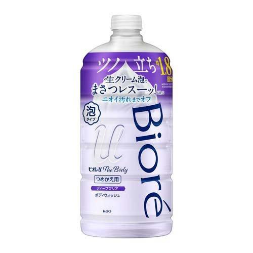 KAO BIORE U BODY FOAM TYPE HERBAL FRESH FRAGRANCE PUMP 540ML - 2 REFILL SIZES