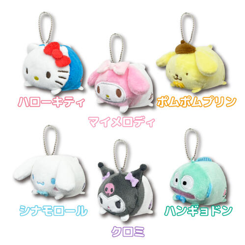 SANRIO MOCHIMOCHI LYING MASCOT - 5 STYLES