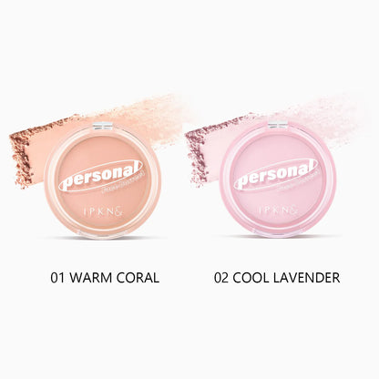 IPKN PERSONAL PERFUME POWDER BLUSHER 6G - 2 COLOURS