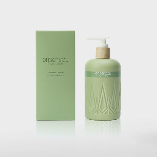 ONSENSOU LUXURY HOT SPRING ALGAE ESSENCE BODY CLEANSER 300ML