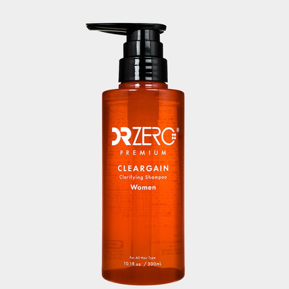 DR ZERO CLEARGAIN CLARIFYING SHAMPOO 300ML - 2 TYPES